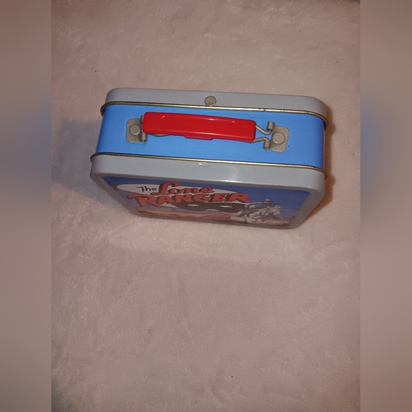 2001 Vintage General Mills Lone Ranger Mini Lunch Tin Pre-owned - Picture 3 of 8